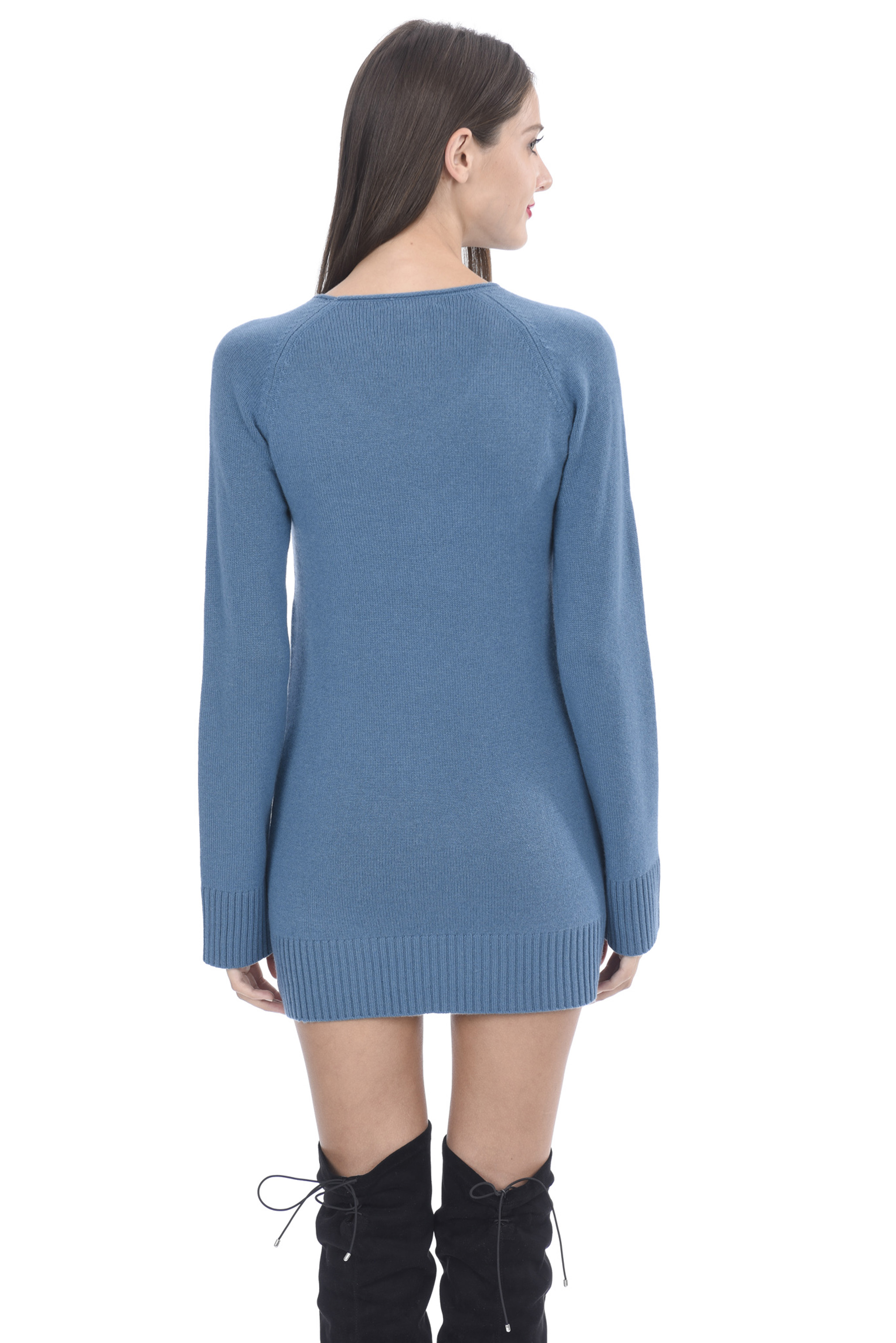 State Cashmere Women's 100 Cashmere Long Sleeve Crew Neck Sweater